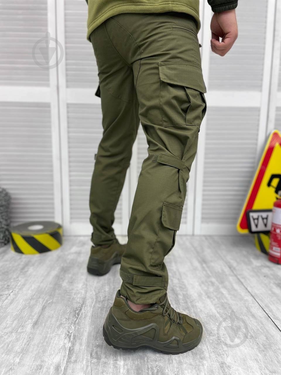 Брюки тактические LOGOS-Tac Tactical Waterproof р. XXXXL хаки (04-10-00-0014) - фото 3