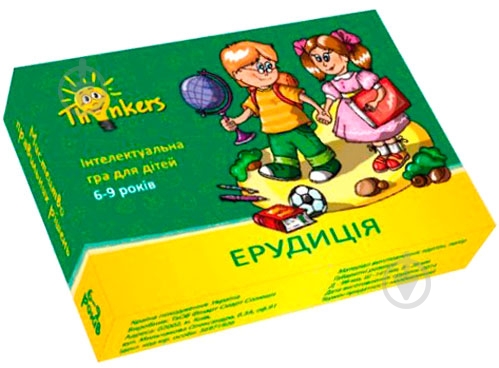 Игра настольная Thinkers Эрудиция 6041 - фото 1