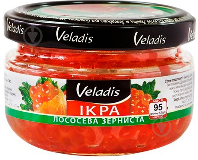 Икра лососевая горбуши 95г Veladis - фото 2 Икра лососевая горбуши 95г Veladis - фото 2