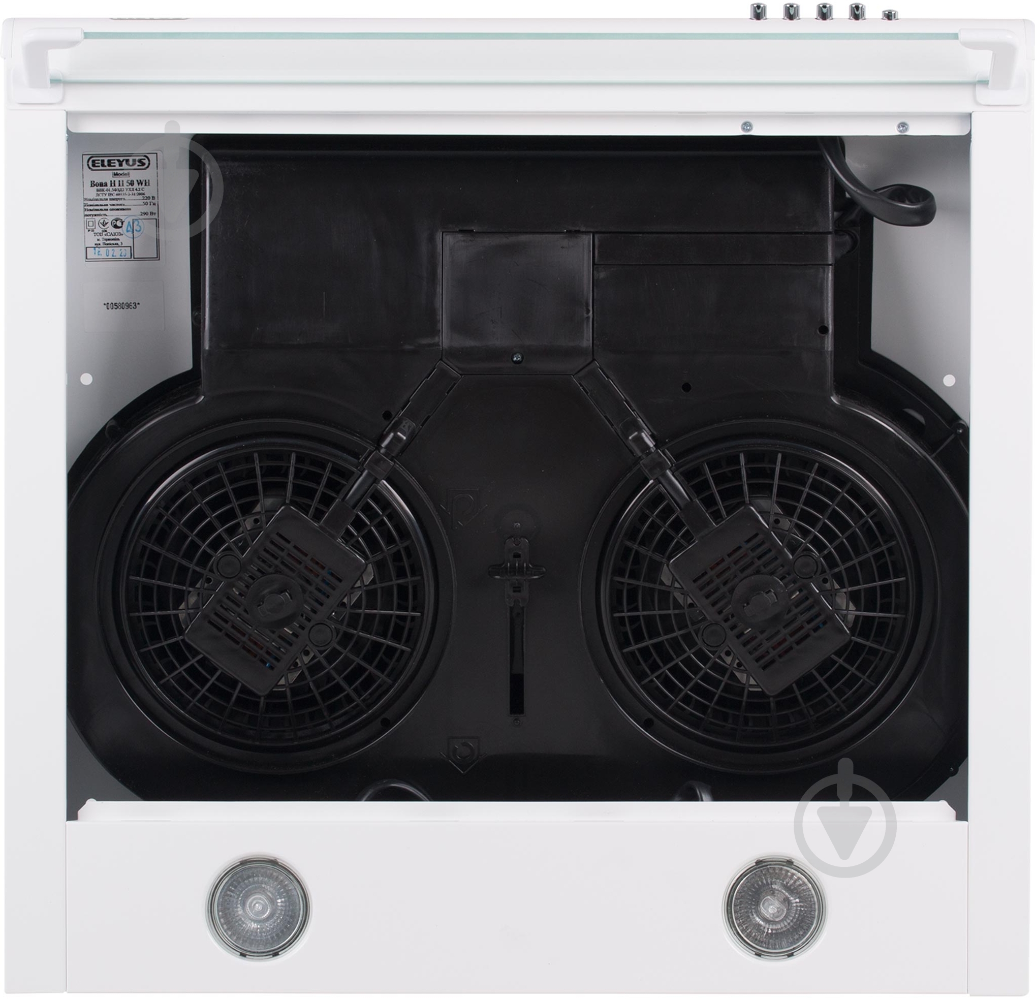 Вытяжка Eleyus Bona H II 50 WH - фото 6