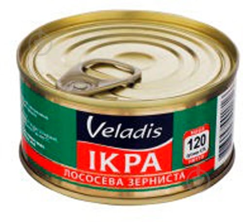 Икра лососевая горбуши 120г Veladis - фото 2
