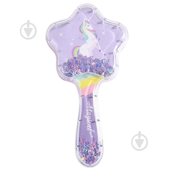 Расческа-щетка Zhorya Единорог ZY1519937 - фото 1