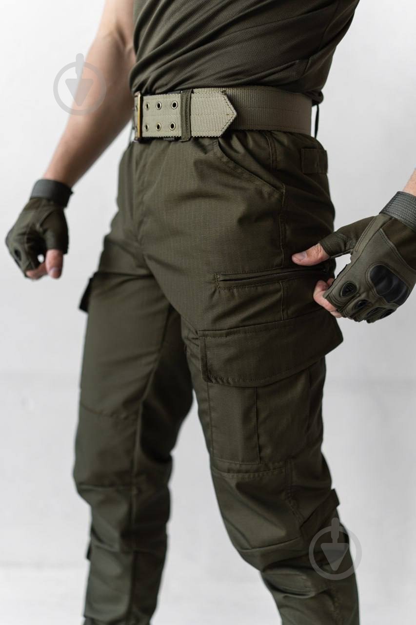 Брюки тактические LOGOS-Tac Tactical р. S хаки (04-10-00-0007) - фото 2