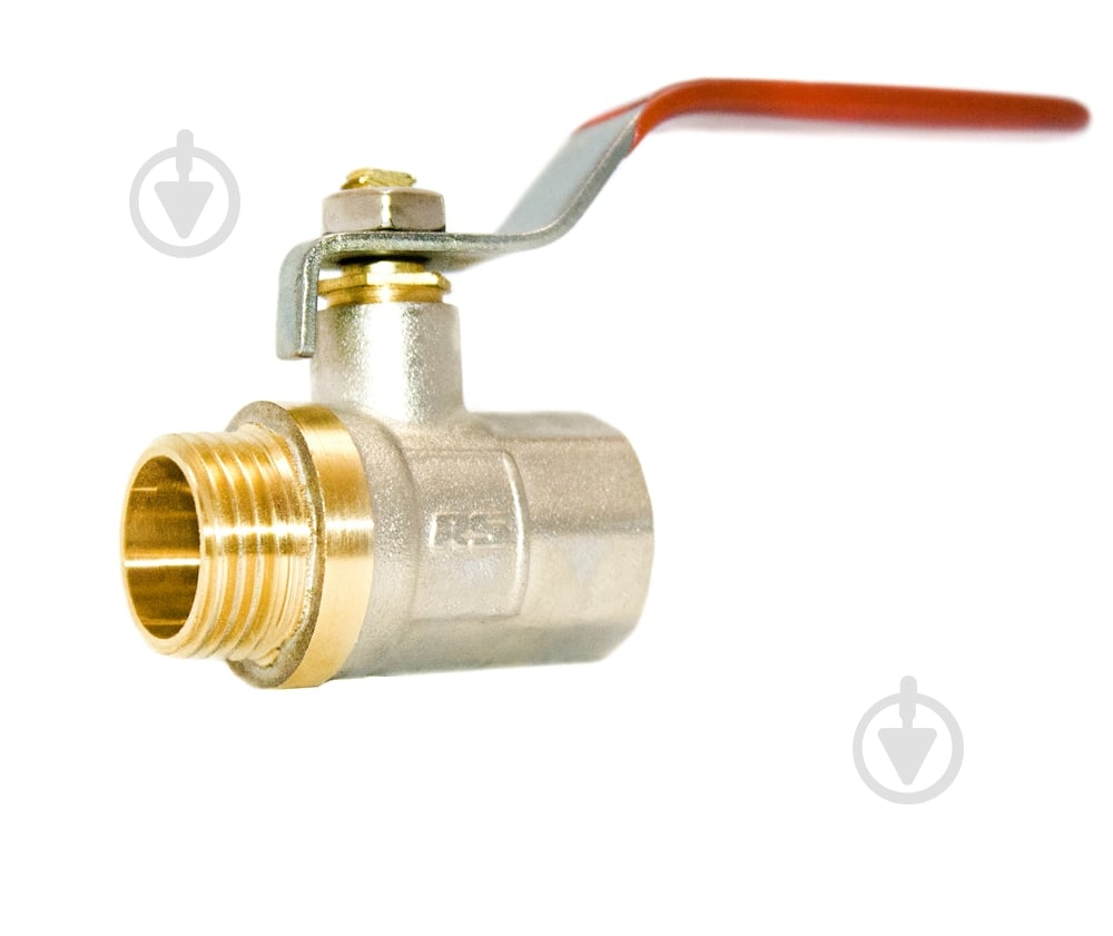 Кран кульовий Water House ВЗ Ду 15 (р.) нікель Преміум - фото 1