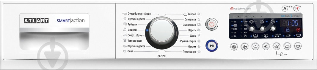 Пральна машина Atlant 70С1210-A-10 - фото 3