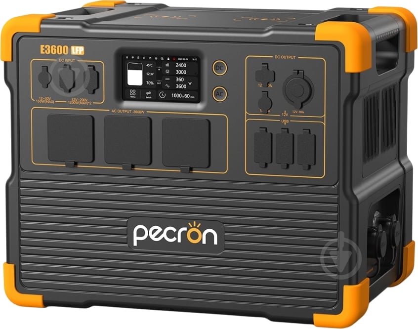 Зарядна станція PECRON E3600LFP 3600W (3072 Вт·год) - фото 2 Зарядна станція PECRON E3600LFP 3600W (3072 Вт·год) - фото 2