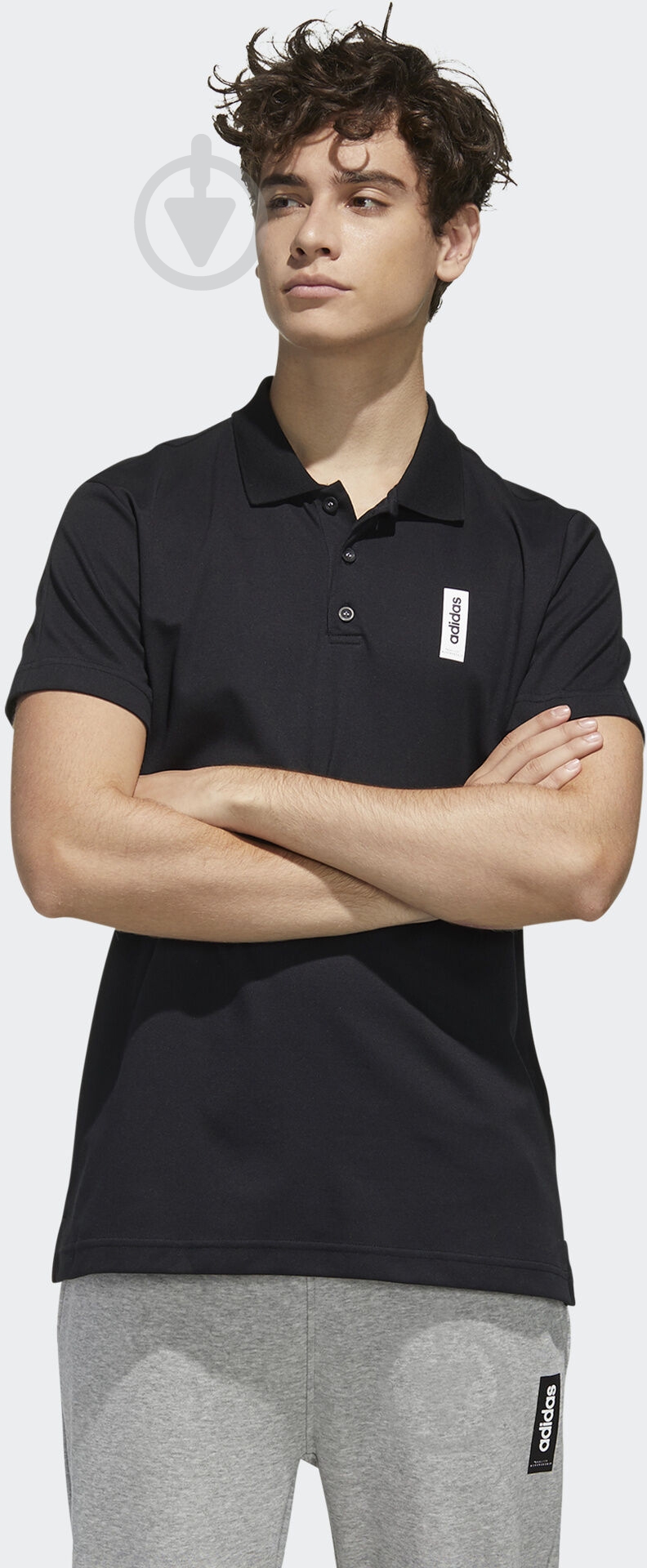 Поло Adidas M BB PS FM6097 р.XL черный - фото 3