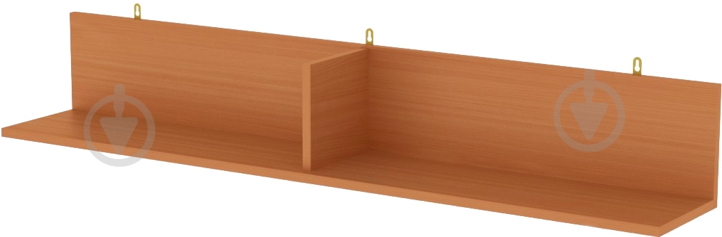 Полка Компанит П-21 1300x200 мм бук - фото 1 Полка Компанит П-21 1300x200 мм бук - фото 1