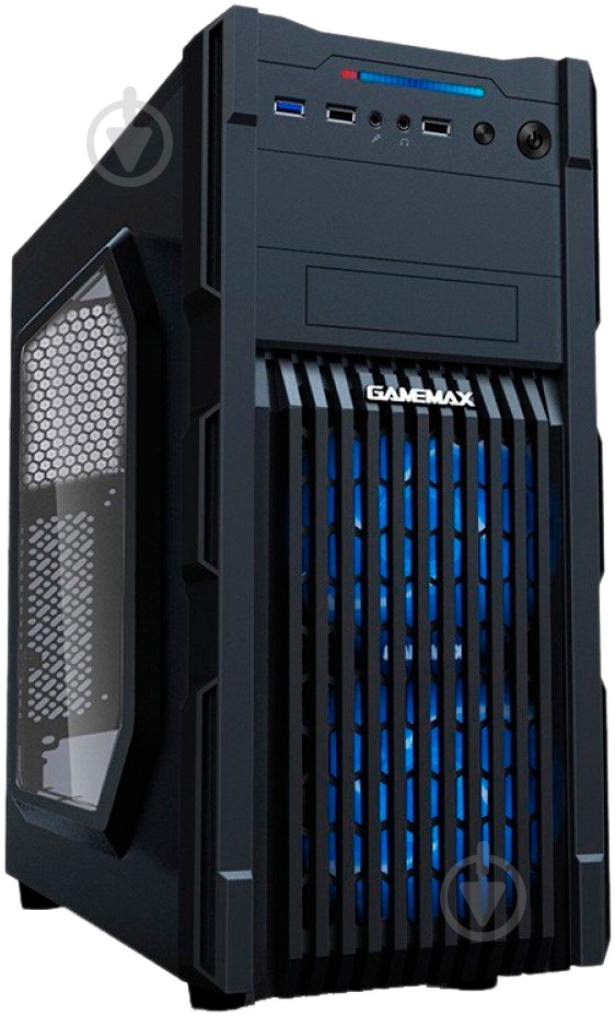 Корпус GameMax GM-ONE-BLUE Black - фото 6 Корпус GameMax GM-ONE-BLUE Black - фото 6