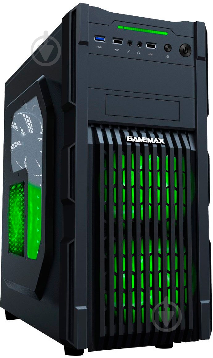 Корпус GameMax GM-ONE-BLUE Black - фото 2 Корпус GameMax GM-ONE-BLUE Black - фото 2