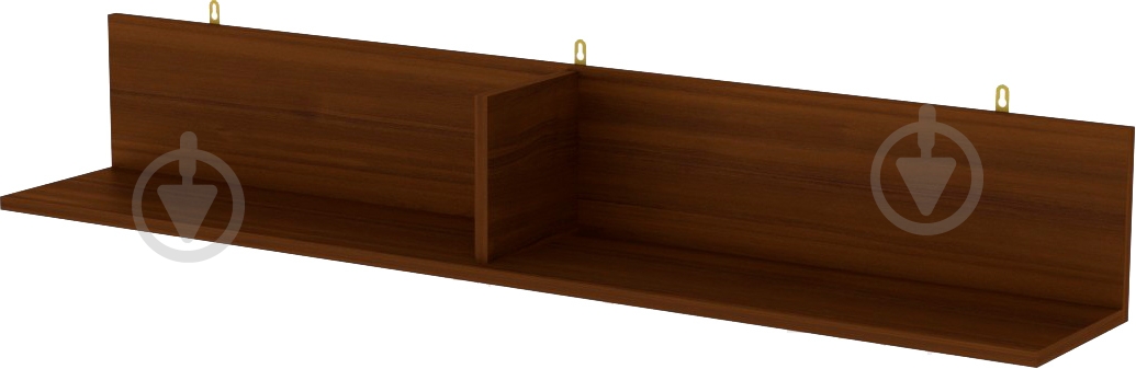 Полка Компанит П-21 1300x200 мм орех экко - фото 1 Полка Компанит П-21 1300x200 мм орех экко - фото 1