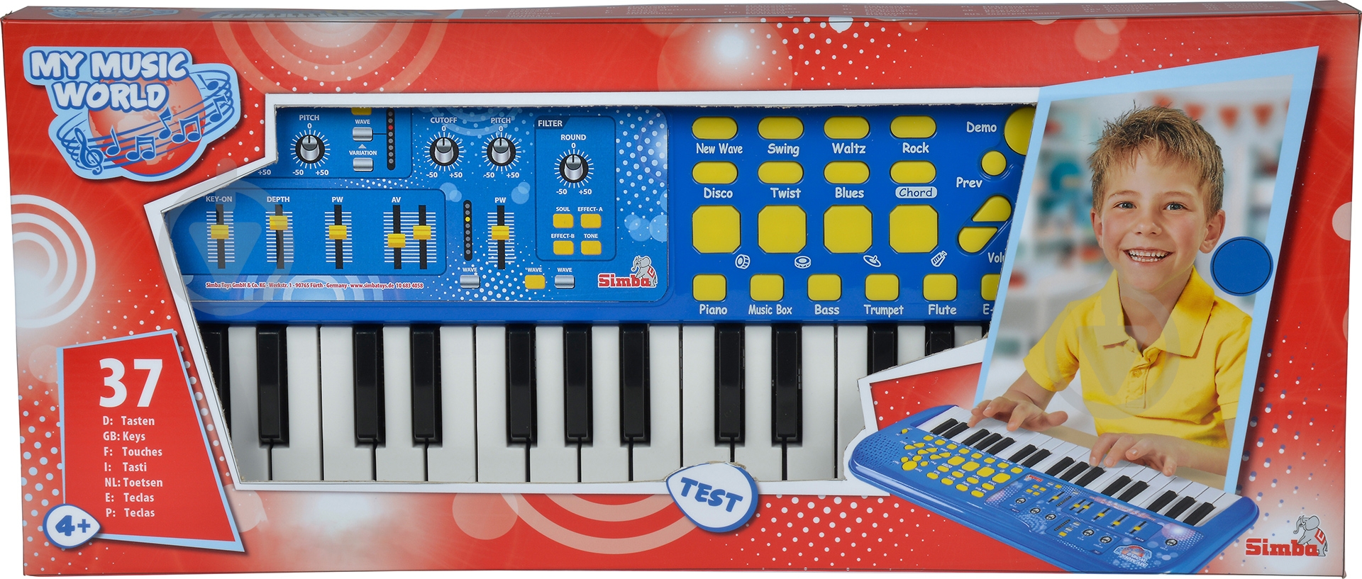 Электросинтезатор Simba 6834058 - фото 2