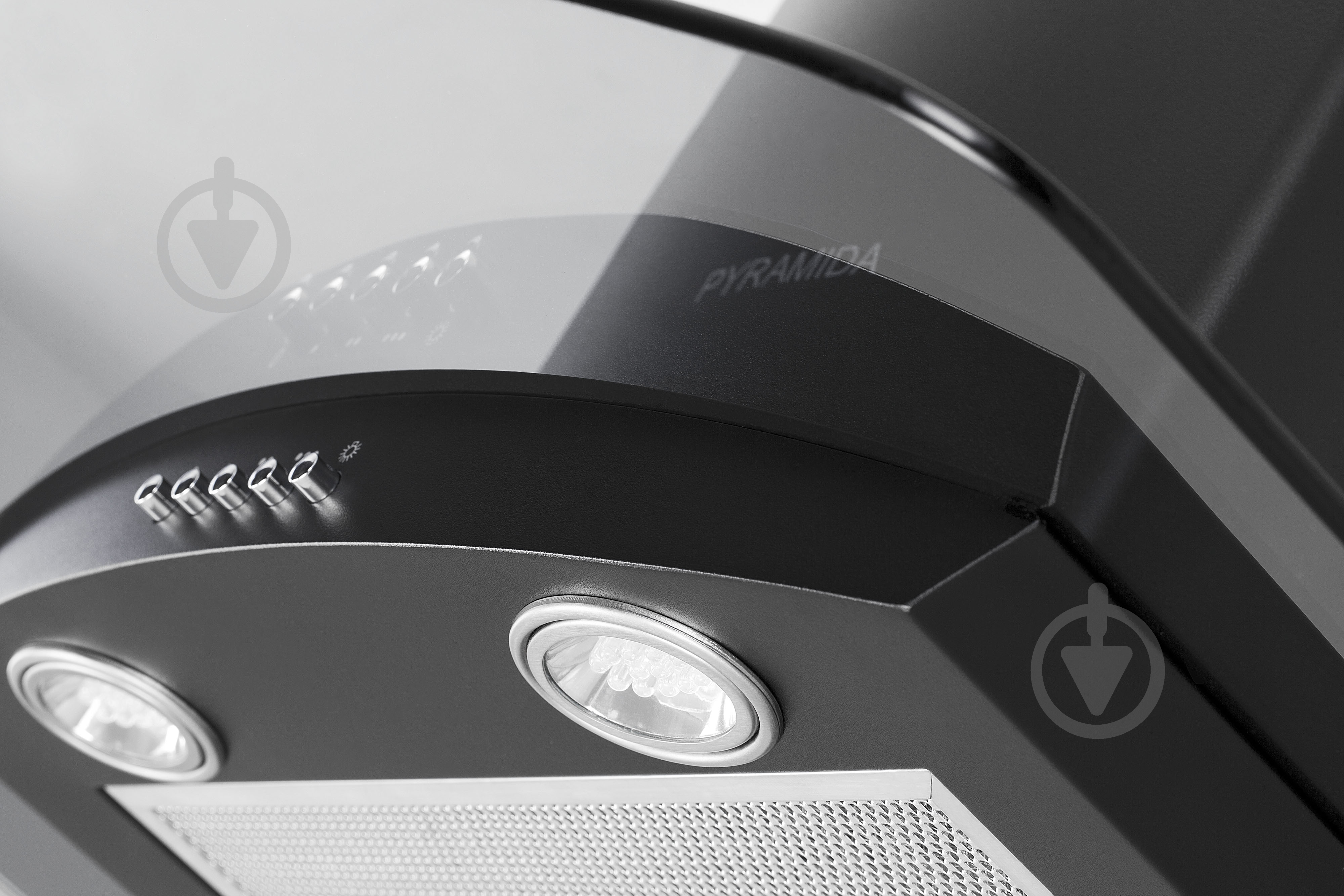 Вытяжка Pyramida KR 60 BLACK - фото 9
