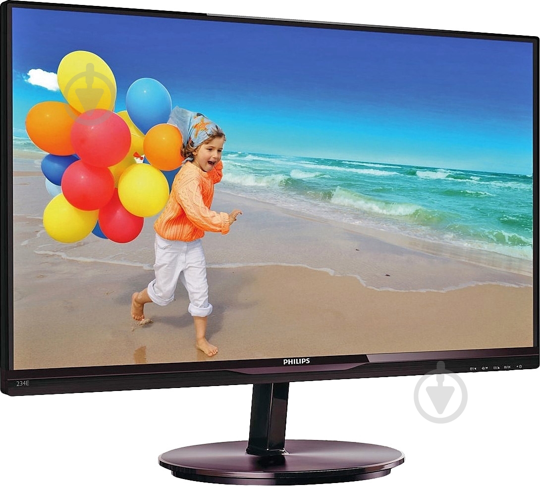 Монитор Philips 21,5" (224E5QSB/01) - фото 2