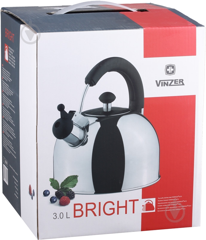 Чайник Vinzer Bright 3 л 89001 - фото 3 Чайник Vinzer Bright 3 л 89001 - фото 3