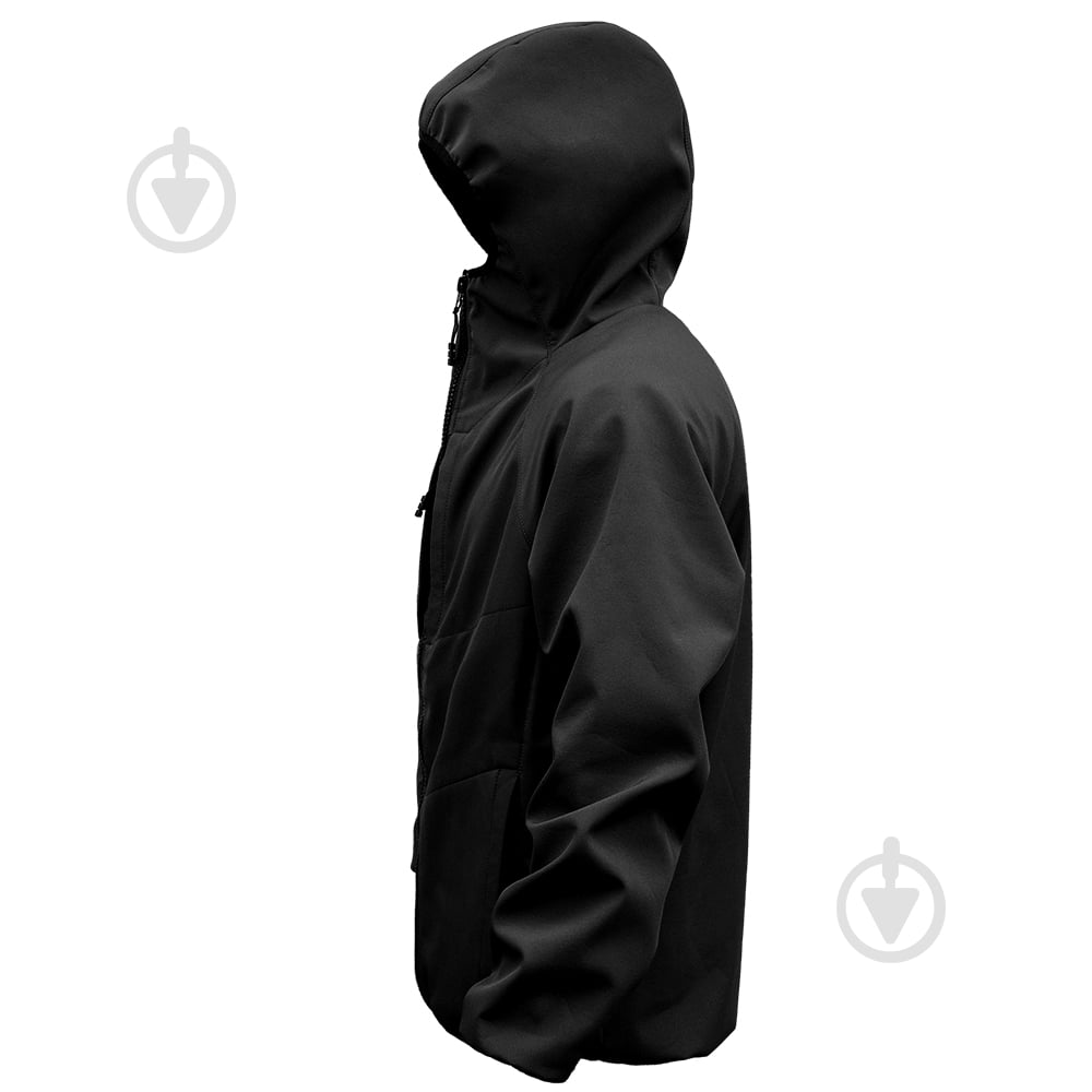 Куртка мужская демисезонная Expert тактическая осенняя Softshell р.M [019] Black - фото 3