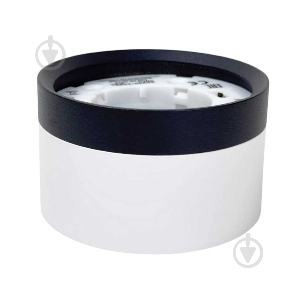 Світильник точковий Violux VEGAS круг білий+чорний 15 Вт GX53 білий/чорний 340301 - фото 2 Світильник точковий Violux VEGAS круг білий+чорний 15 Вт GX53 білий/чорний 340301 - фото 2