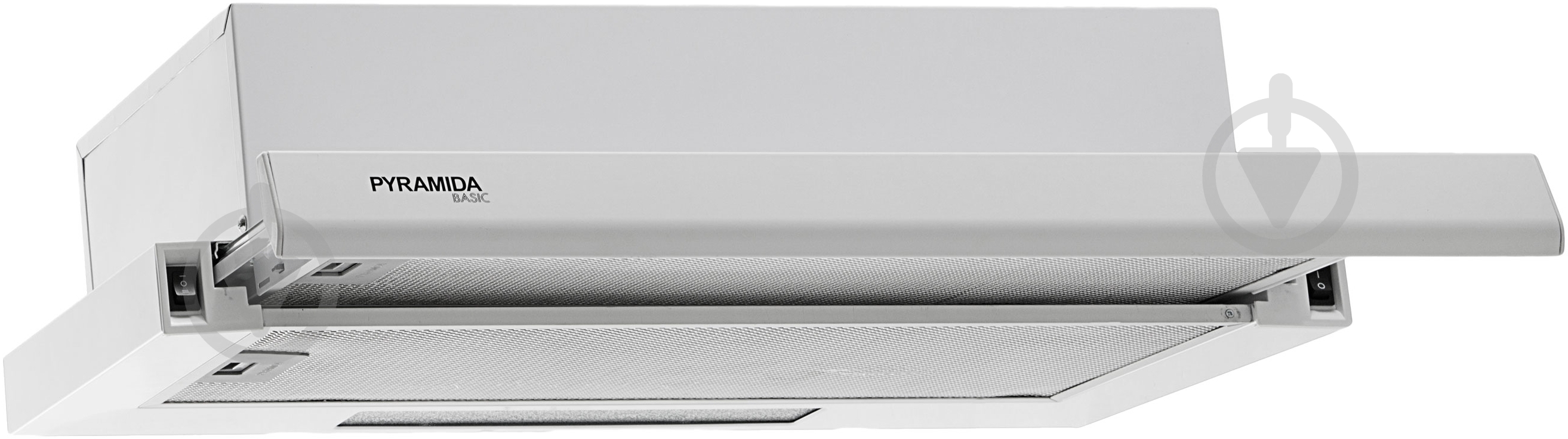 Витяжка Pyramida BASIC TL 60/D WHITE - фото 2