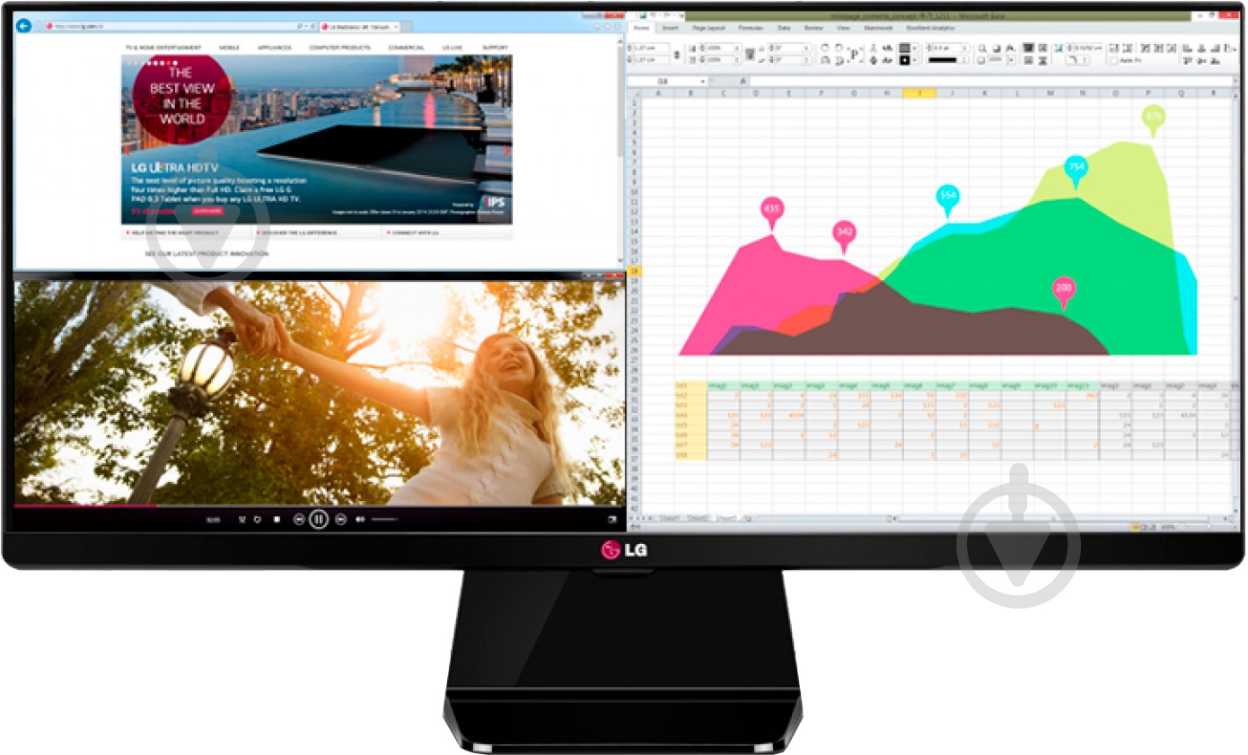 Монитор LG 29" (29UM65-P) - фото 2 Монитор LG 29" (29UM65-P) - фото 2