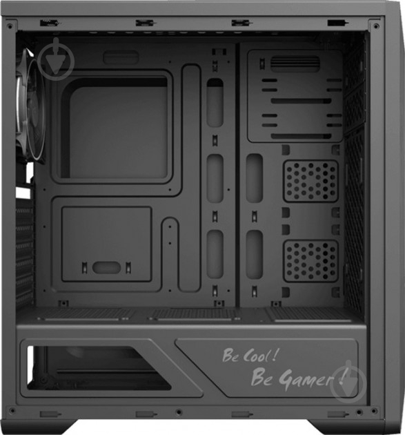 Корпус GameMax G517 Shine Rainbow LED Tempered Glass - фото 7