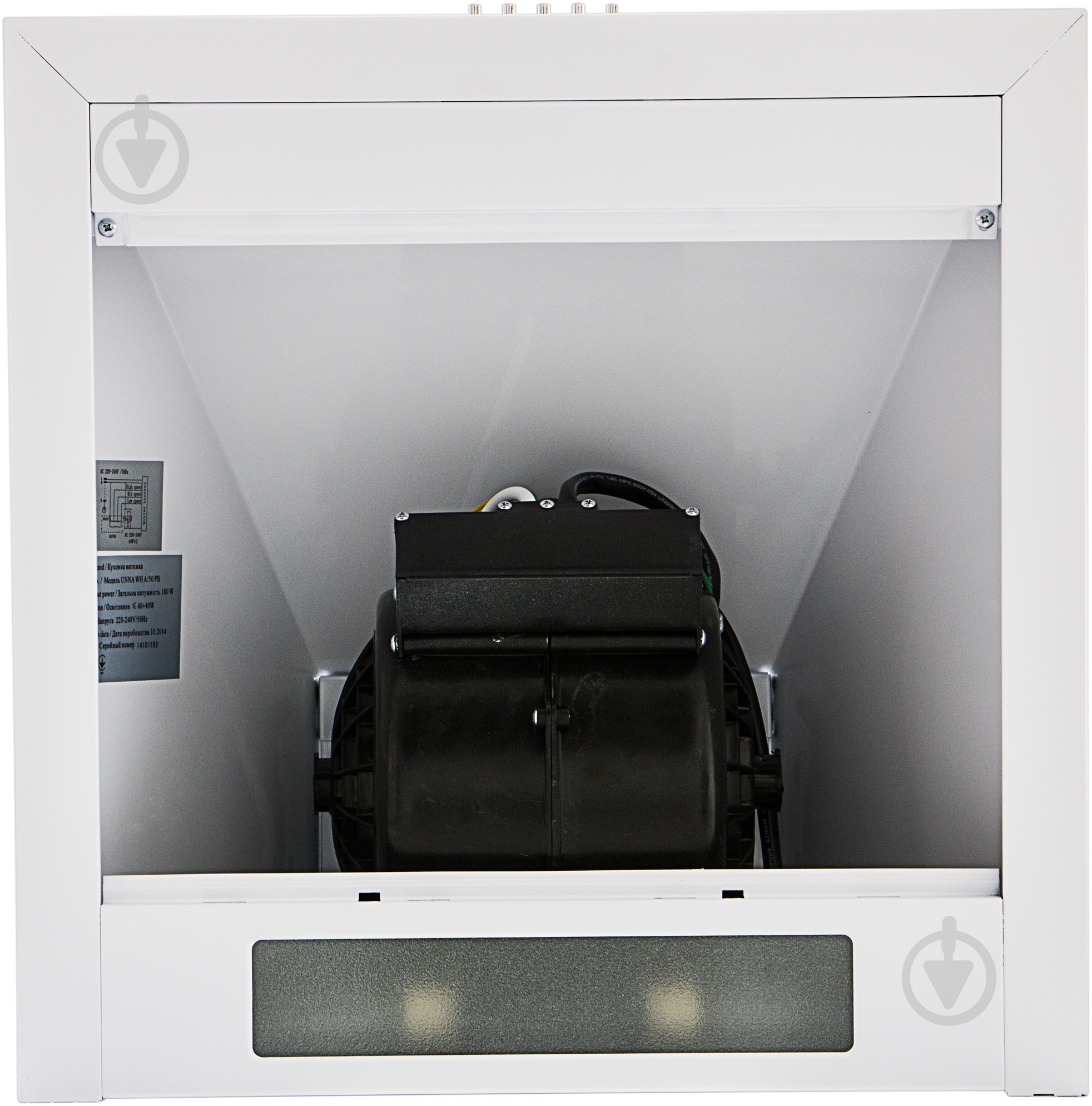 Вытяжка Interline UNNA WH A/50 PB - фото 6