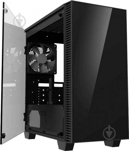 Корпус GameMax H608 Mini Abyss Rainbow LED Tempered Glass - фото 10