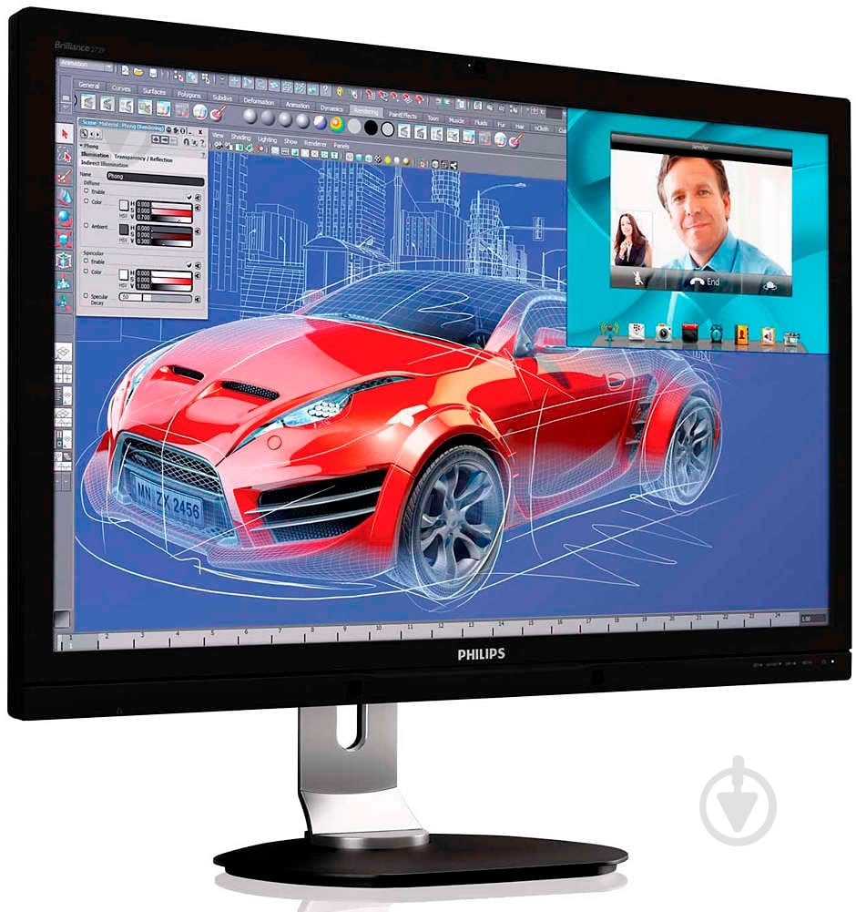 Монитор Philips 27" (272P4QPJKEB/00) - фото 2