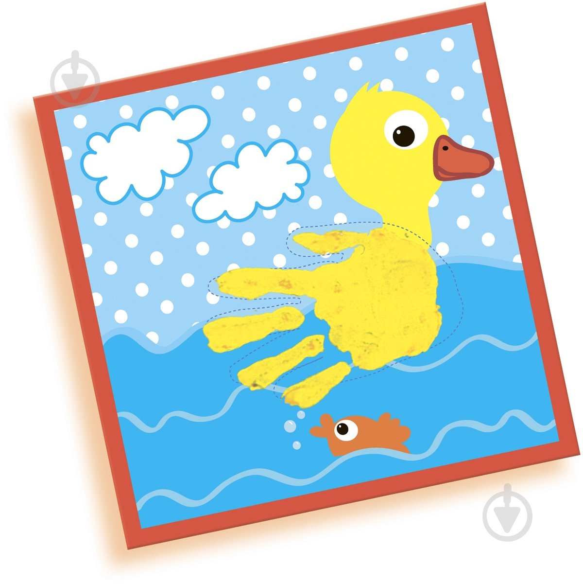 Набор для рисования SES Пальчиковые краски Отпечаток 14419S - фото 4