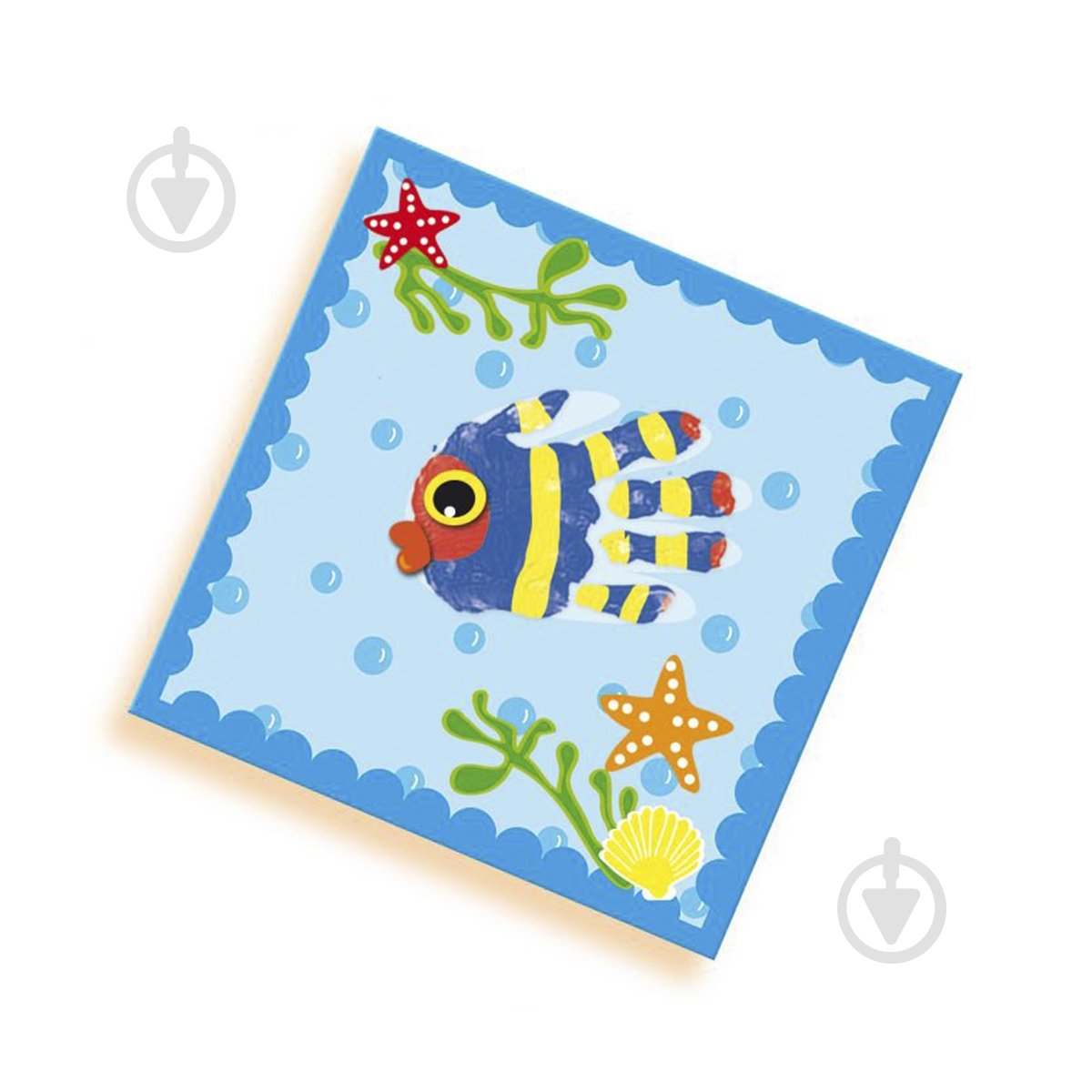 Набор для рисования SES Пальчиковые краски Отпечаток 14419S - фото 6