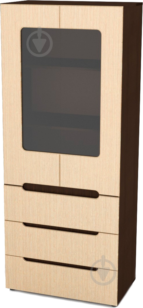 Шкаф Компанит МС-21 МДФ венге - фото 1 Шкаф Компанит МС-21 МДФ венге - фото 1