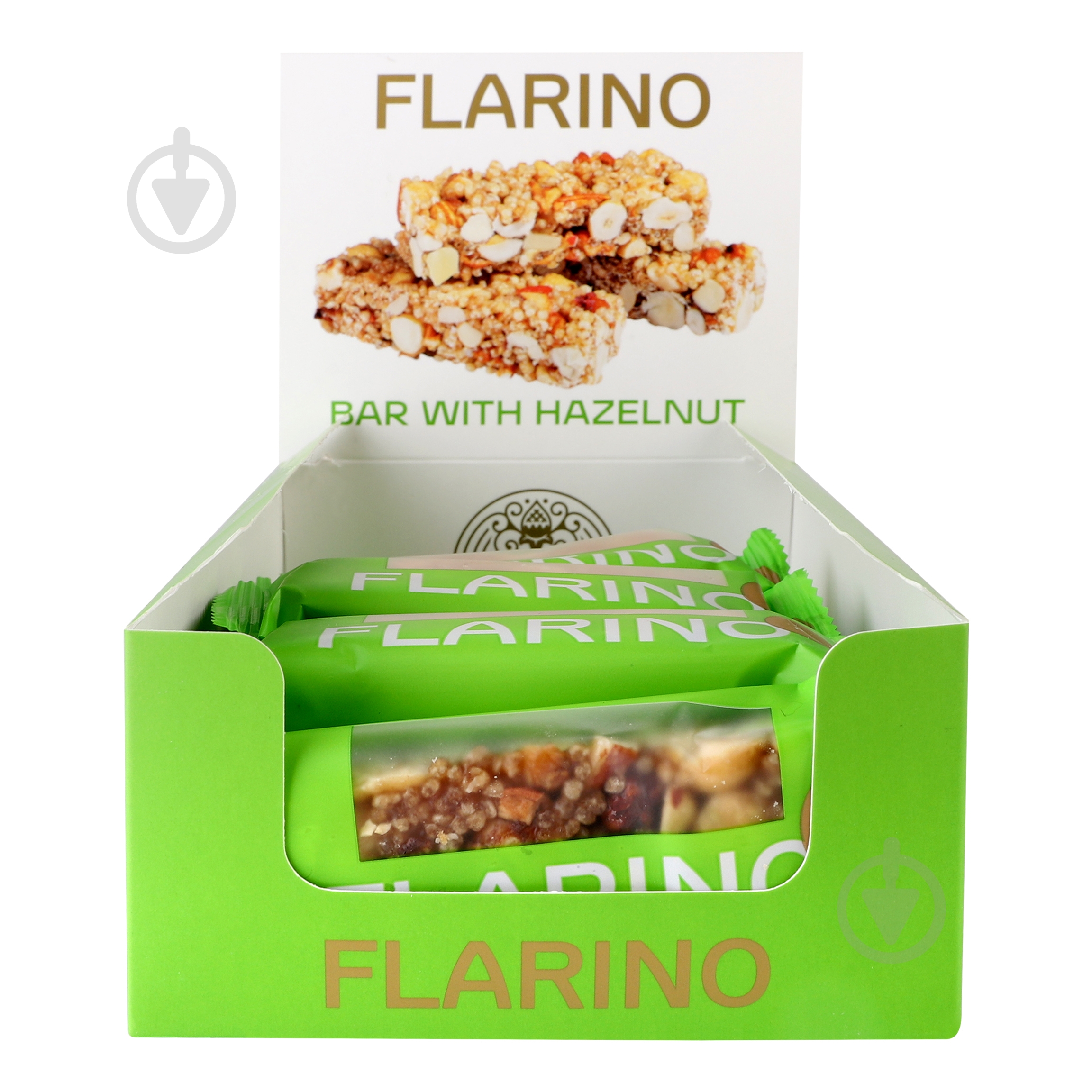 Батончик Flarino с фундуком, яблоком и корицей 25 г - фото 3