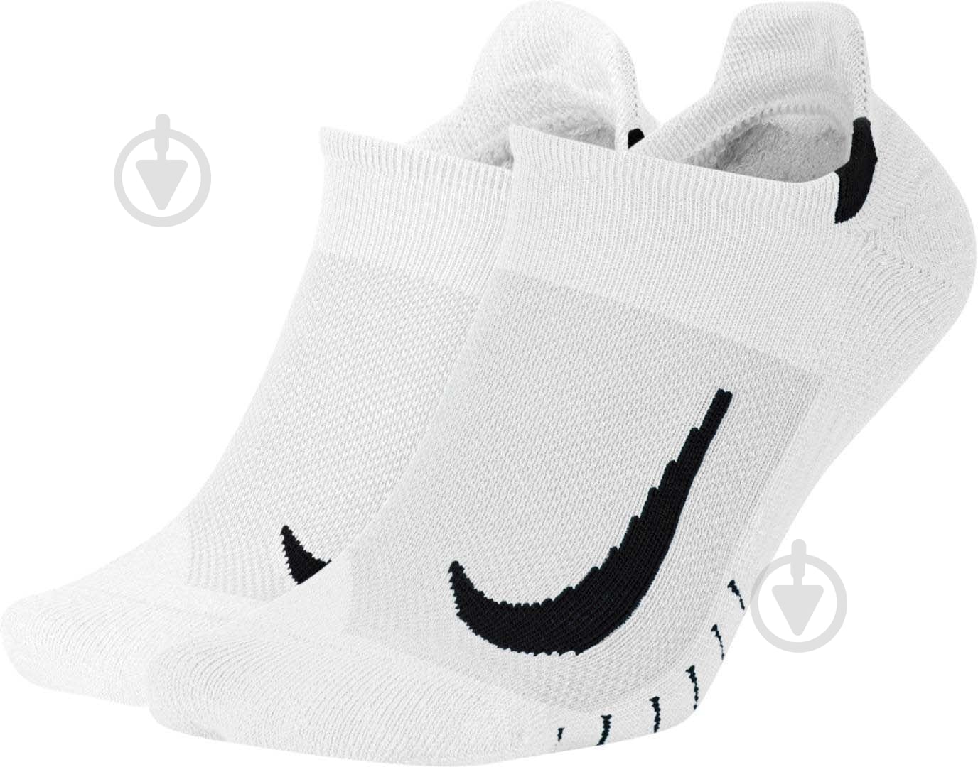 Шкарпетки Nike Multiplier SX7554-100 р.38-42 білий 2 шт. - фото 1