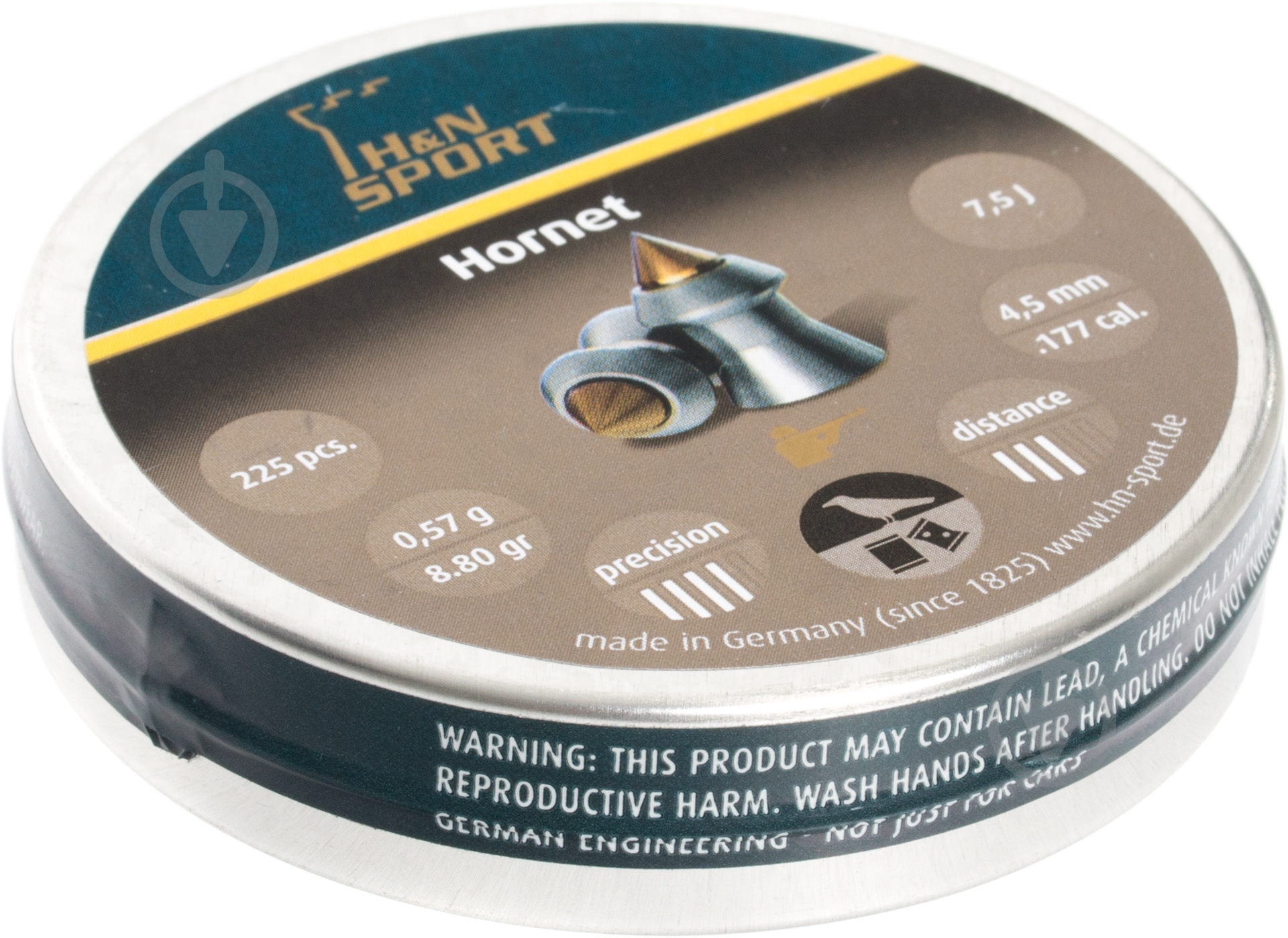 H&N Hornet .177/4,5 мм 0,57г 225 шт. - фото 1