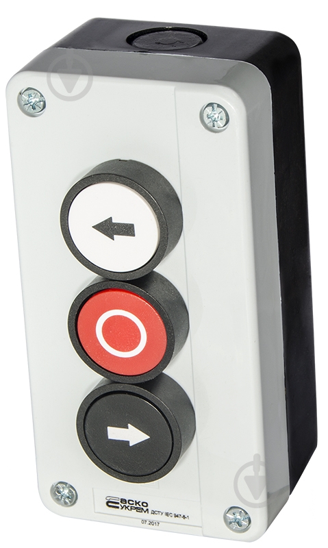 Кнопочный пост СТОП Аско-Укрем XAL-B334 A0140020047 - фото 2