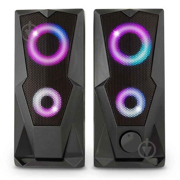 Акустична система YENKEE YSP 2003RGB 2.0 black - фото 4 Акустична система YENKEE YSP 2003RGB 2.0 black - фото 4