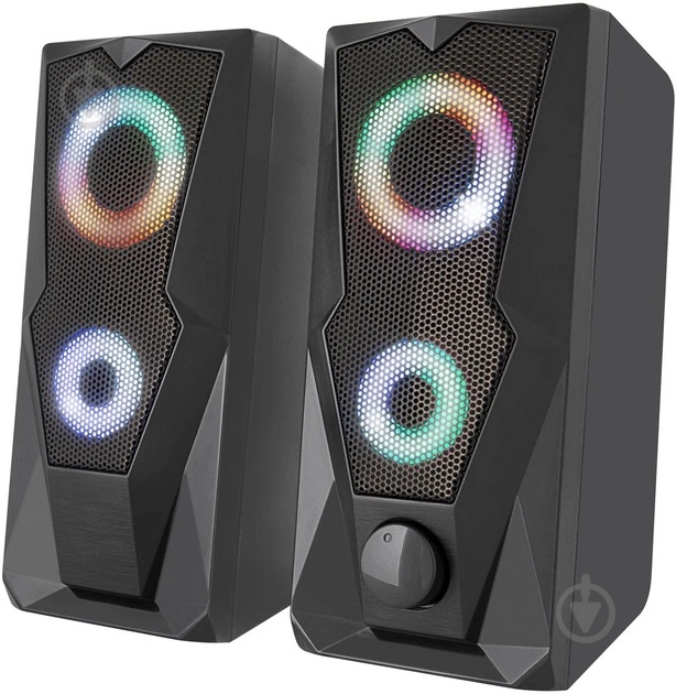 Акустична система YENKEE YSP 2003RGB 2.0 black - фото 1 Акустична система YENKEE YSP 2003RGB 2.0 black - фото 1