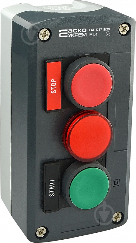 Пост кнопковий Аско-Укрем XAL-D371H29 A0140020069 - фото 2