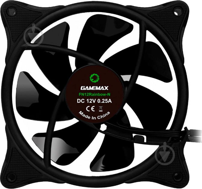 Вентилятор для корпуса GameMax FN-12RAINBOW-N - фото 3