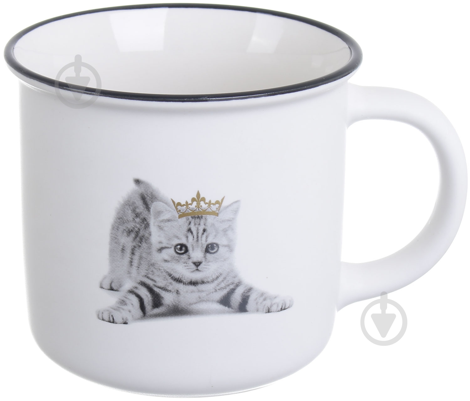 Чашка Fiora Cats Crown 380 мл фарфор - фото 1 Чашка Fiora Cats Crown 380 мл фарфор - фото 1