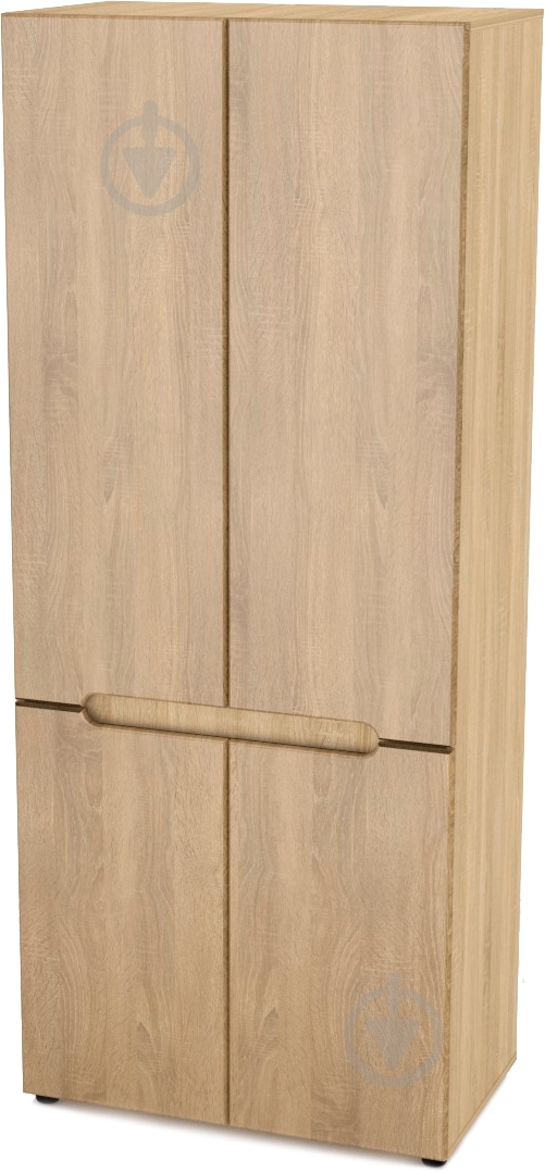 Шкаф Компанит МС-23 МДФ дуб сонома - фото 1