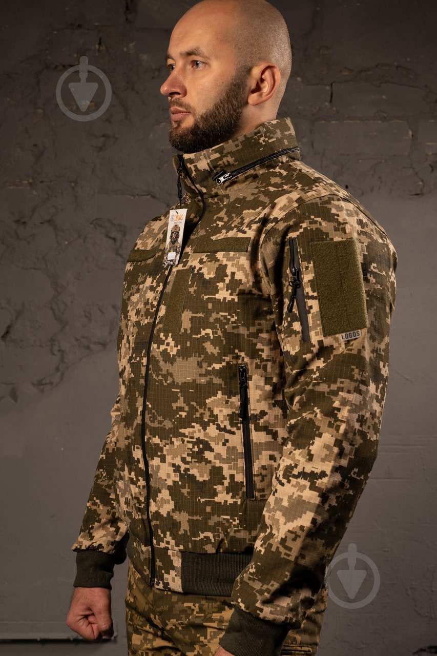 Куртка мужская демисезонная LOGOS-Tac 04-07-00-0001 р.S пиксель - фото 12