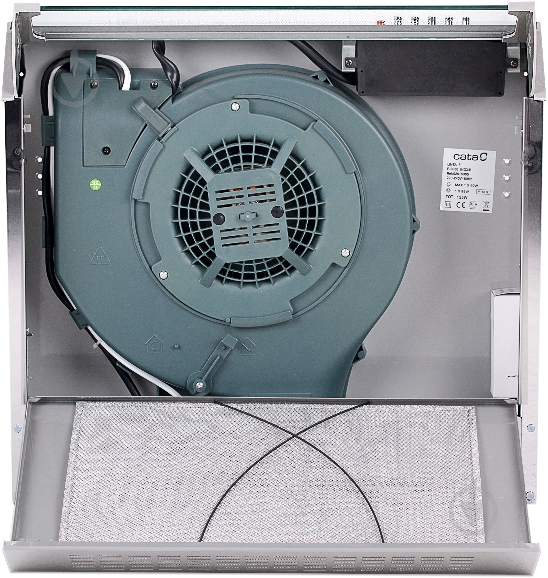 Вытяжка Cata F 2050 INOX - фото 8 Вытяжка Cata F 2050 INOX - фото 8