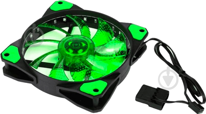 Вентилятор GameMax GMX-AF12G Green - фото 6 Вентилятор GameMax GMX-AF12G Green - фото 6