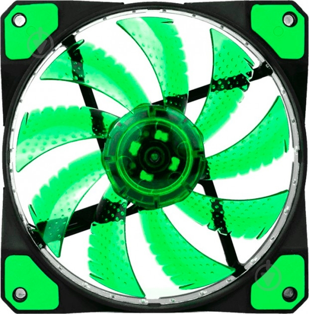 Вентилятор GameMax GMX-AF12G Green - фото 2 Вентилятор GameMax GMX-AF12G Green - фото 2