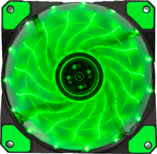 Вентилятор GameMax GMX-AF12G Green - фото 1 Вентилятор GameMax GMX-AF12G Green - фото 1