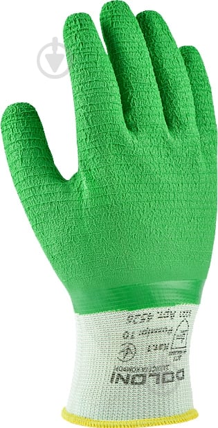 Рукавички Doloni з покриттям латекс XL (10) 4526 - фото 2
