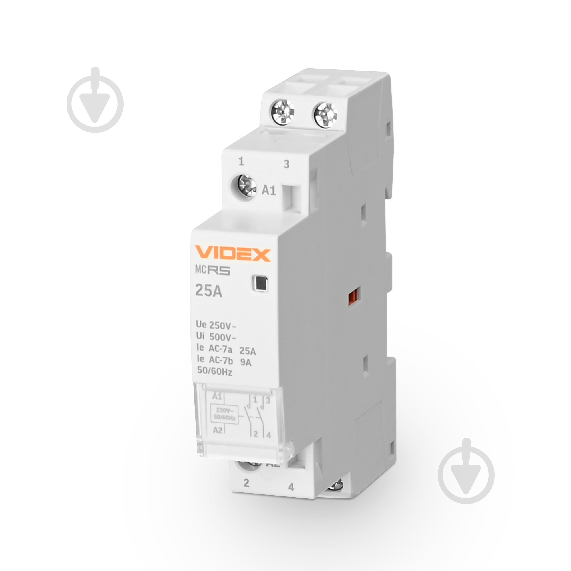 Контактор Videx VF-RS-MC2O-25 27909 - фото 1