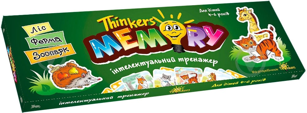 Гра настільна Thinkers Memory 104011 - фото 1