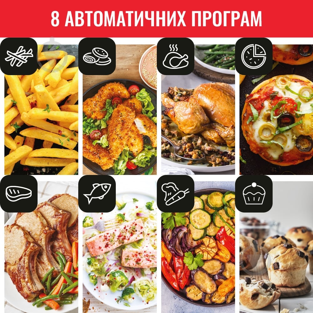 Мультипіч Tefal Easy Fry & Grill Precision EY505D15 - фото 7