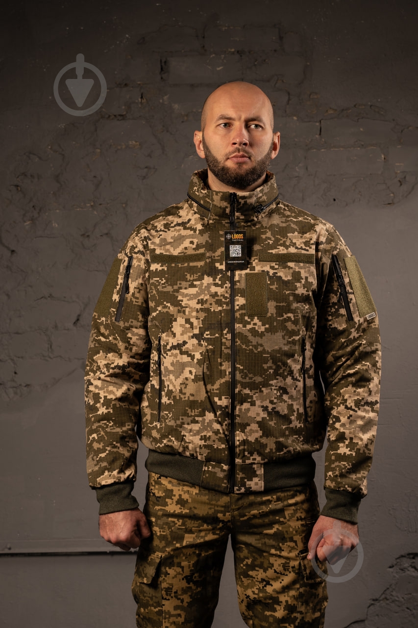 Куртка чоловіча демісезонна LOGOS-Tac 04-07-00-0001 р.3XL піксель - фото 1 Куртка чоловіча демісезонна LOGOS-Tac 04-07-00-0001 р.3XL піксель - фото 1